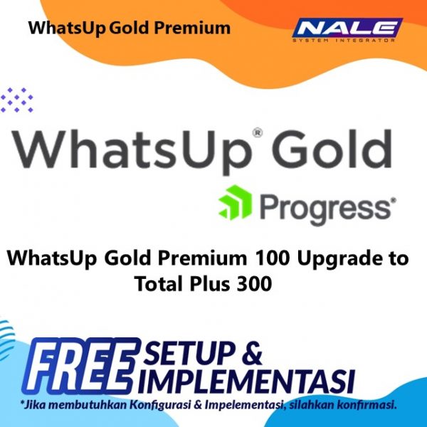 WhatsUp Gold Premium 100 Upgrade to Total Plus 300